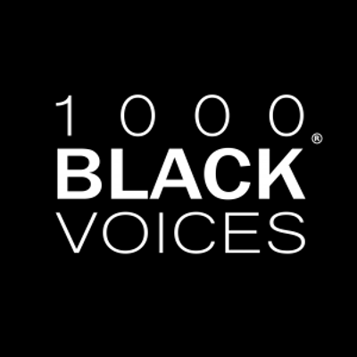 1000 Black Voices logo