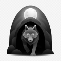 The WolfDen logo