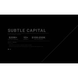 Subtle Capital logo